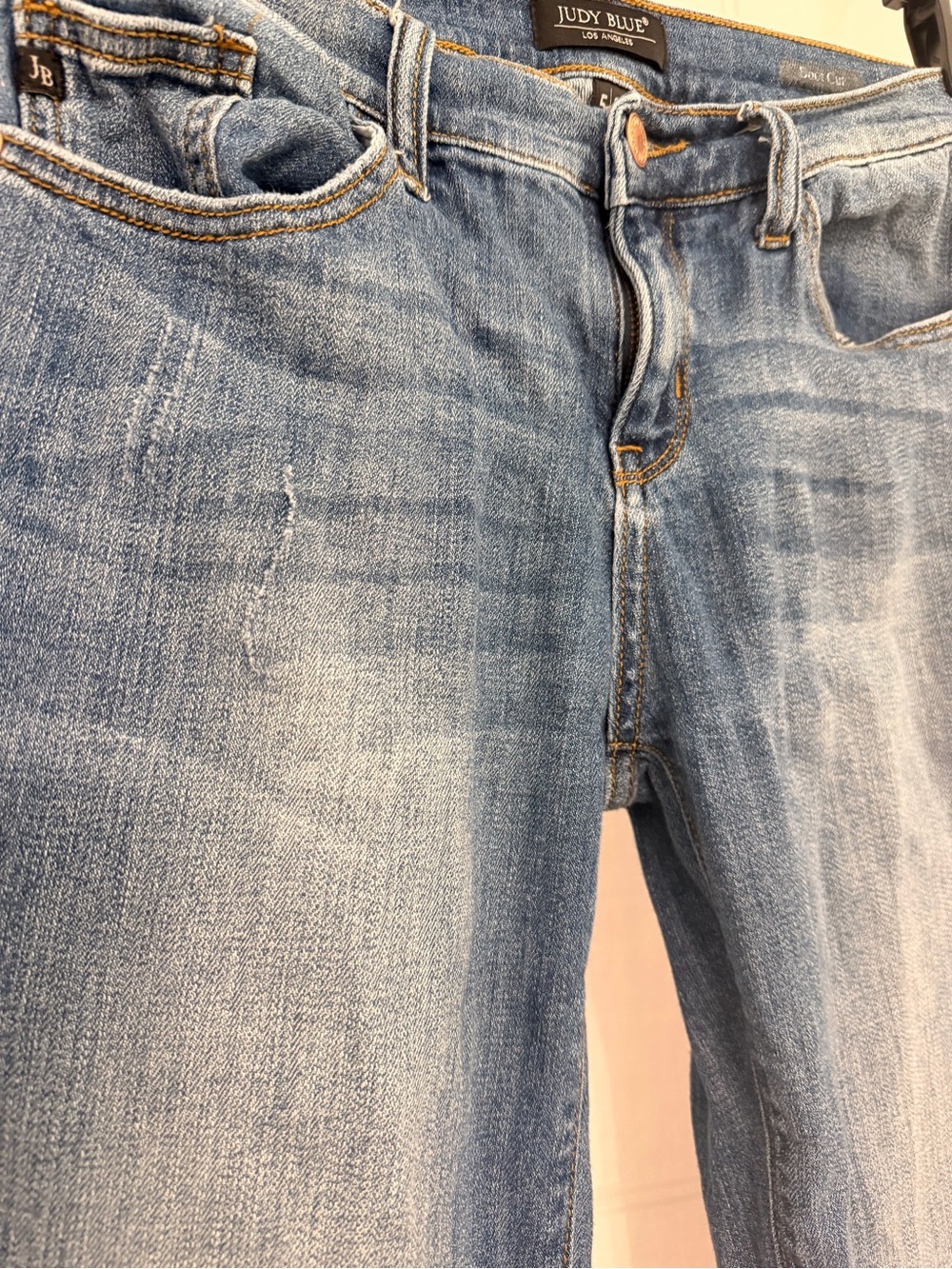 2/$20 Judy Blue bootcut denim jeans size 5/27 - Picture 4 of 6